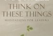 Think on These Things